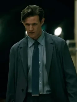 Asal Vision Men Coats | Morbius Matt Smith Trench Coat Grey