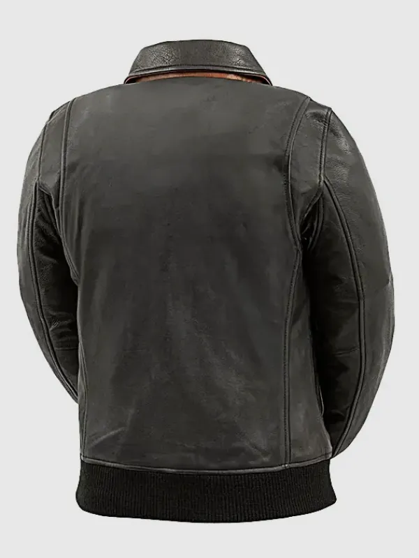 Asal Vision Black Jackets | Bomber Jackets | Moto Leather Bomber Jacket For Women Black