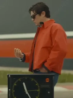 Asal Vision Cotton Jackets | Movie Race for Glory 2024 Cesare Fiorio Jacket Orange