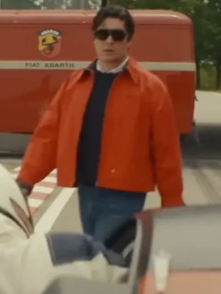 Asal Vision Cotton Jackets | Movie Race for Glory 2024 Cesare Fiorio Jacket Orange
