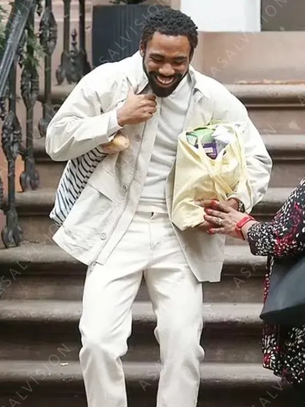 Asal Vision Cotton Jackets | Mr. & Mrs. Smith 2024 John Smith Cotton Jacket White