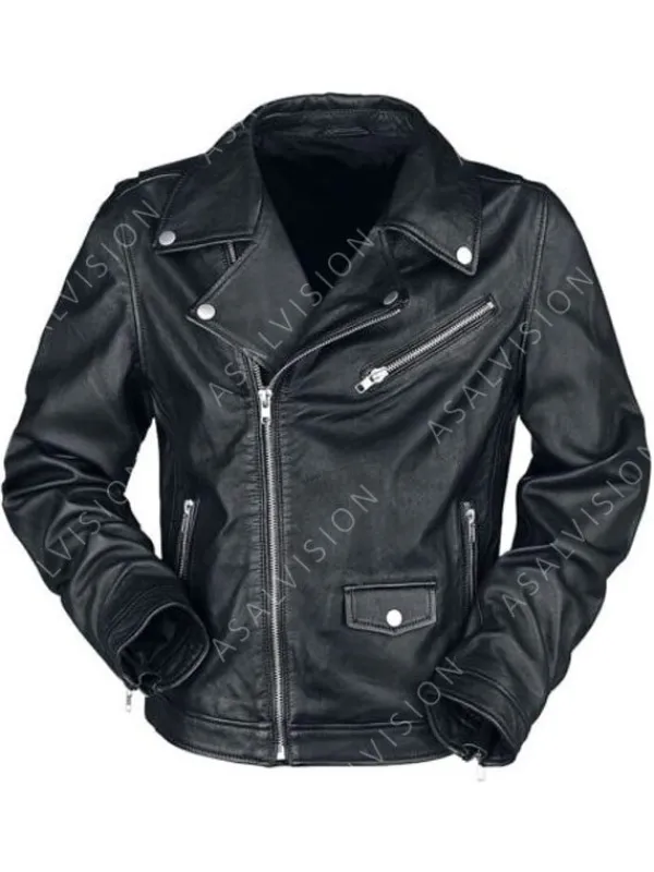 Asal Vision Black Jackets | Biker Jackets | My Chemical Romance Biker Leather Jacket Black