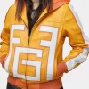 Asal Vision Leather Jackets | My Hero Academia Handmade Fatgum Jacket Yellow