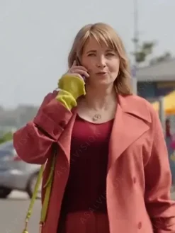 Asal Vision Women Coats | My Life is Murder Alexa Crowe Coat Pink