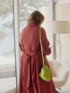 Asal Vision Women Coats | My Life is Murder Alexa Crowe Coat Pink