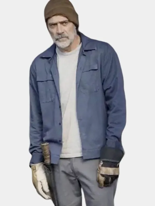 Asal Vision Cotton Jackets | Negan The Walking Dead Cotton Jacket Blue