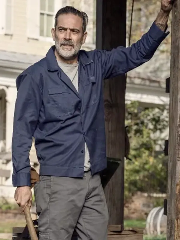 Asal Vision Cotton Jackets | Negan The Walking Dead Cotton Jacket Blue