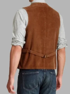 Asal Vision Vests | Newt Scamander Fantastic Beast Corduroy Vest Brown
