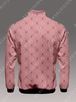 Asal Vision Cotton Jackets | Cotton Jackets | Nezuko Demon Slayer Jacket Pink