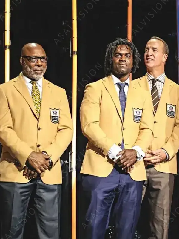 Asal Vision Blazers | NFL Pro Football Hall Of Fame Dinner Jacket Gold