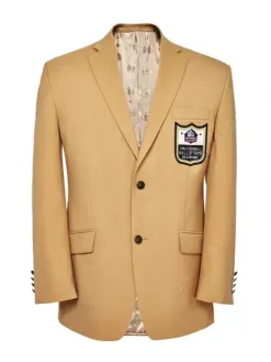 Asal Vision Blazers | NFL Pro Football Hall Of Fame Dinner Jacket Gold