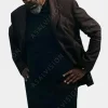 Asal Vision Men Coats | Nick Fury The Marvels 2023 Brown Coat Black