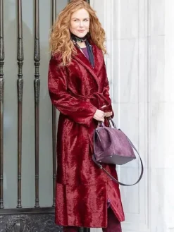 Asal Vision Women Coats | Nicole Kidman The Undoing Coat Red