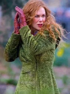 Asal Vision Women Coats | Nicole Kidman The Undoing Grace Sachs Coat Green