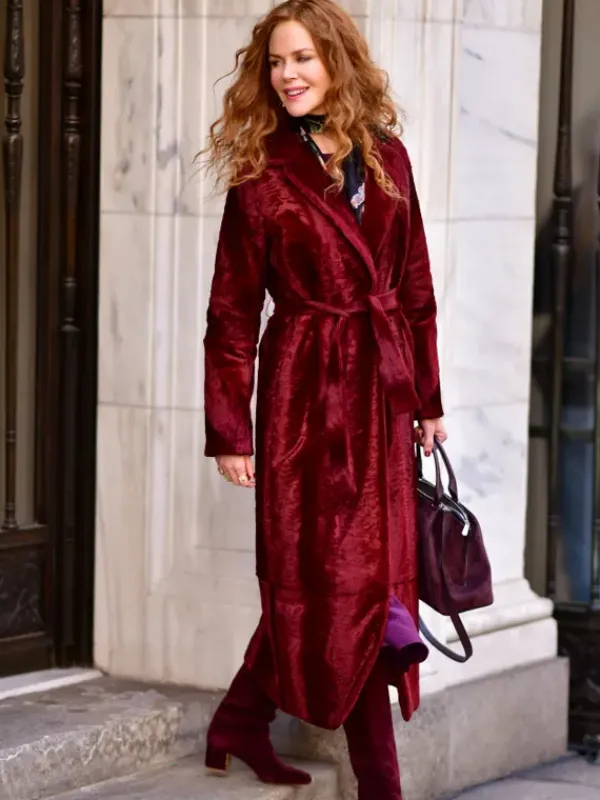 Asal Vision Women Coats | Nicole Kidman The Undoing Coat Red