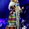 Asal Vision Women Coats | NYE Lainey Wilson Pendleton Coat Native American Design