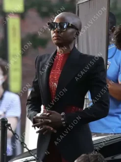 Asal Vision Blazers | Okoye Panther Wakanda Forever Blazer Black