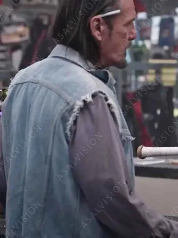 Asal Vision Vests | One More Time 2024 The Hawk Denim Vest Blue
