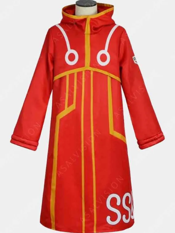 Asal Vision Women Coats | Men Coats | One Piece 2024 Monkey D. Luffy Coat Red