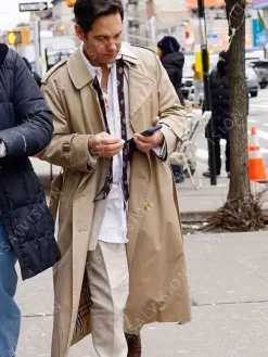 Asal Vision Men Coats | Only Murders In The Building Ben Glenroy S03 Coat Beige
