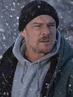 Asal Vision Cotton Jackets | Ordinary Angels Alan Ritchson Hooded Jacket Grey