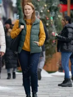 Asal Vision Vests | Our Christmas Mural 2023 Alex Paxton-Beesley Puffer Vest Green