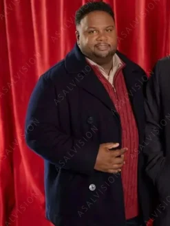 Asal Vision Men Coats | Our Christmas Mural 2023 Tristan D. Lalla Coat Black