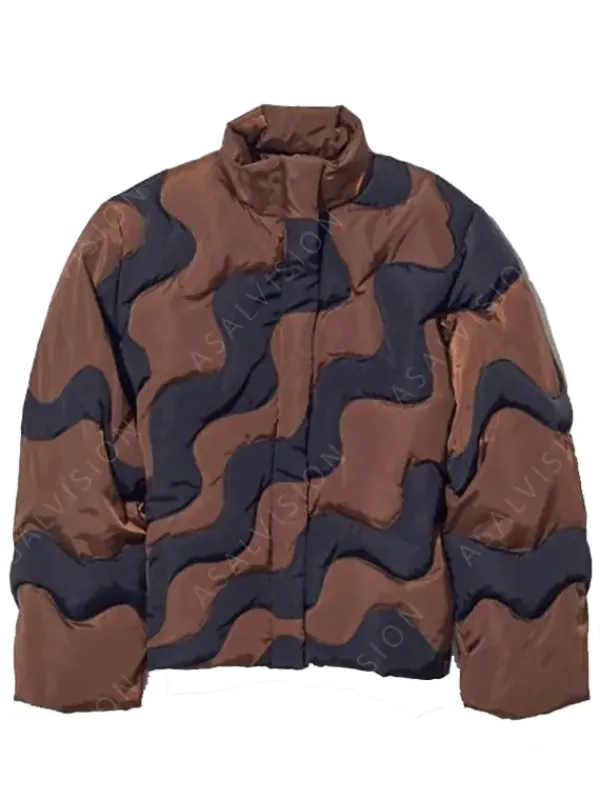Asal Vision Puffer Jackets | Paloma Wool Hokusai Jacket Available In Green And Brown