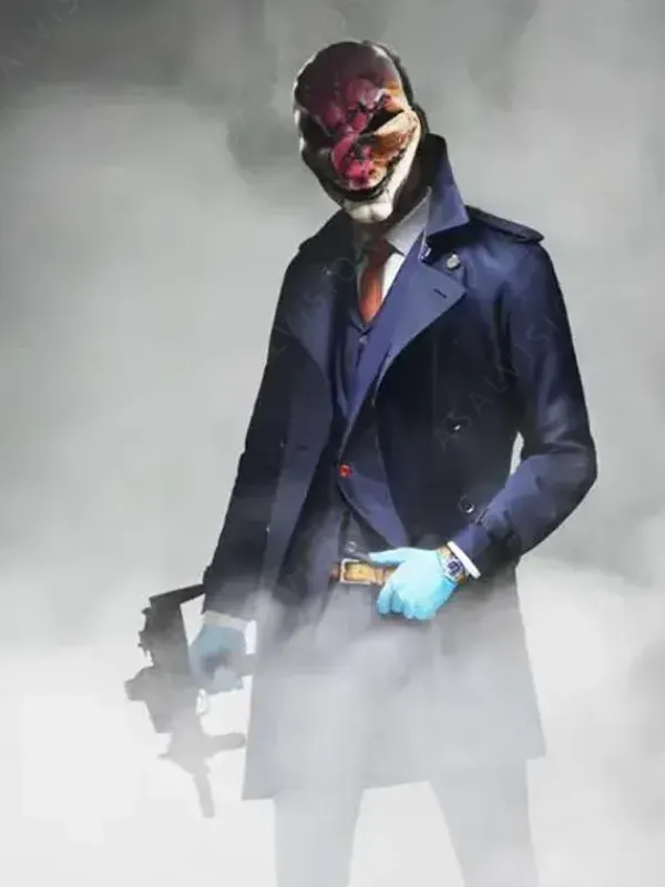Asal Vision Men Coats | Payday 3 Hoxton James Hoxworth Coat Blue
