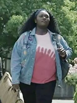 Asal Vision Denim Jackets | Peacemaker Danielle Brooks Denim Jacket Blue