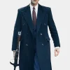 Asal Vision Men Coats | Peaky Blinders Adrien Brody Coat Black
