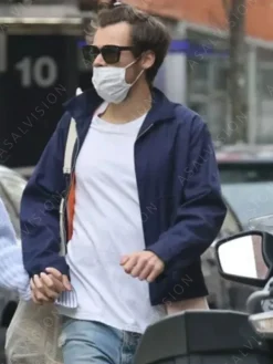 Asal Vision Cotton Jackets | Playdium Skate Harry Styles Club Jacket Blue