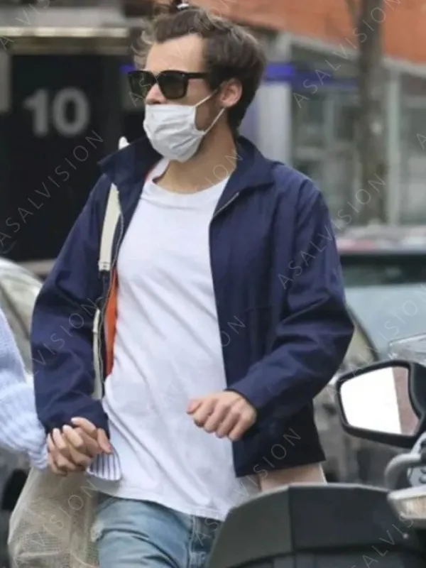 Asal Vision Cotton Jackets | Playdium Skate Harry Styles Club Jacket Blue