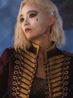 Asal Vision Cotton Jackets | Pom Klementieff Mission Impossible 7 Military Style Jacket Maroon