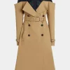 Asal Vision Women Coats | Power Book II Ghost S02 Carrie Milgram Trench Coat Same As Image