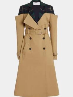 Asal Vision Women Coats | Power Book II Ghost S02 Carrie Milgram Trench Coat Same As Image