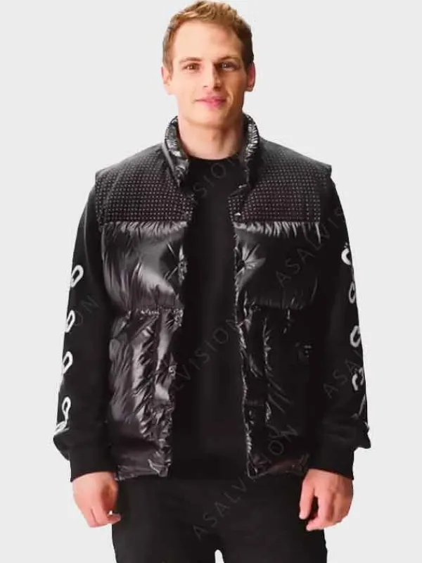 Asal Vision Vests | Power Book II Ghost Season 4 Brayden Weston Puffer Vest Black