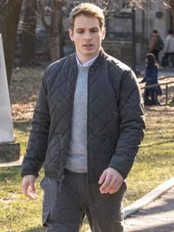 Asal Vision Cotton Jackets | Power Book II Ghost Season 4 Brayden Weston Quilted Jacket Gray