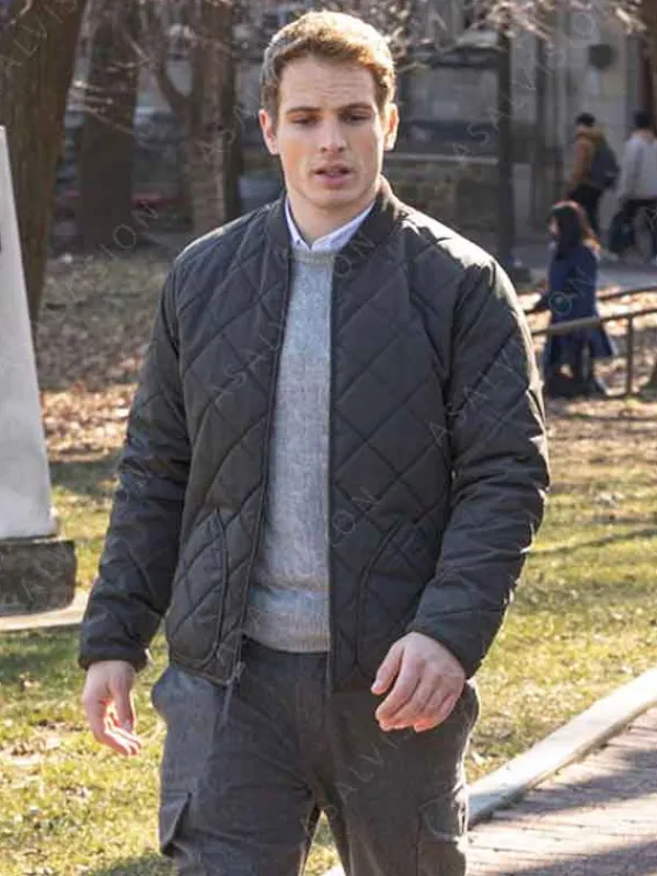 Asal Vision Cotton Jackets | Power Book II Ghost Season 4 Brayden Weston Quilted Jacket Gray