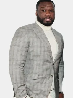 Asal Vision Blazers | Power Book IV Force 50 Cent Blazer Grey