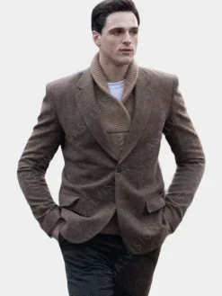 Asal Vision Blazers | Priscilla 2023 Jacob Elordi Blazer Brown