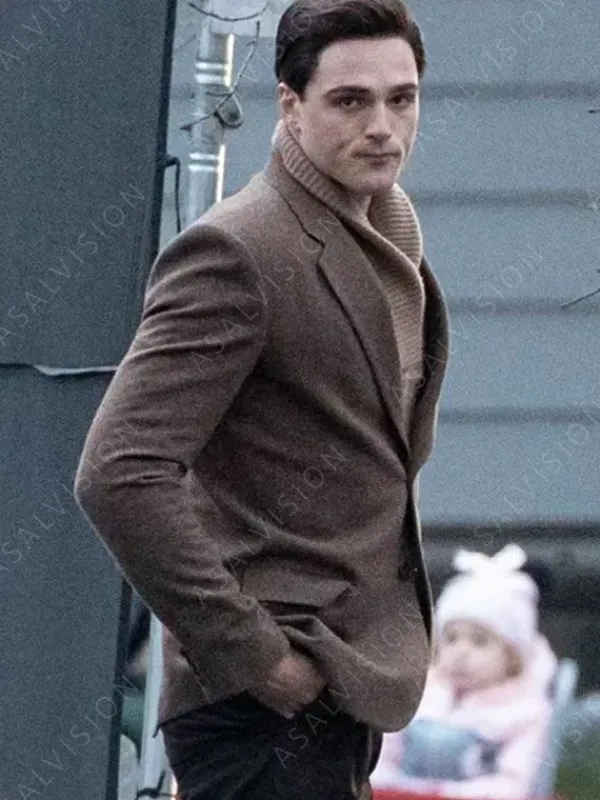 Asal Vision Blazers | Priscilla 2023 Jacob Elordi Blazer Brown