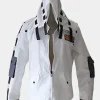 Asal Vision Cotton Jackets | PUBG White Hooded Cosplay Jacket