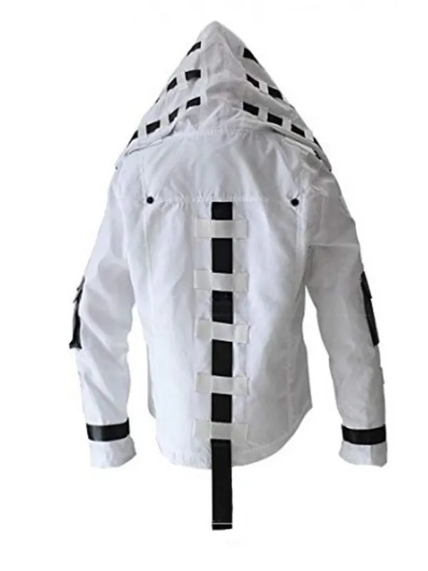 Asal Vision Cotton Jackets | PUBG White Hooded Cosplay Jacket