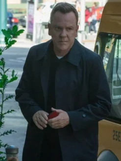 Asal Vision Men Coats | Rabbit Hole 2023 Kiefer Sutherland Coat Black