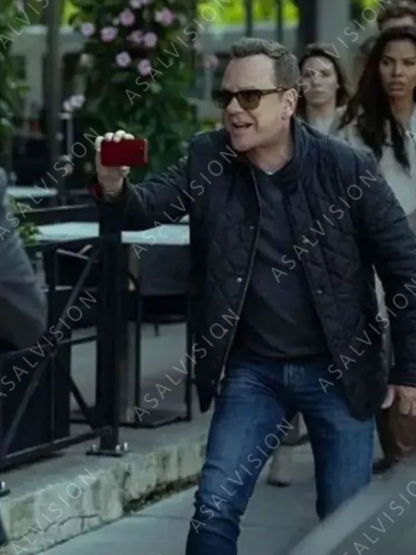 Asal Vision Cotton Jackets | Rabbit Hole 2023 Kiefer Sutherland Quilted Jacket Black