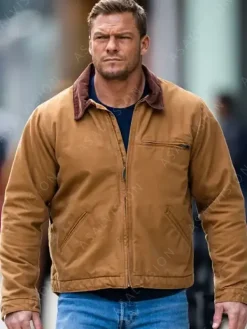 Asal Vision Cotton Jackets | Reacher Season 2 Jack Reacher Jacket Brown