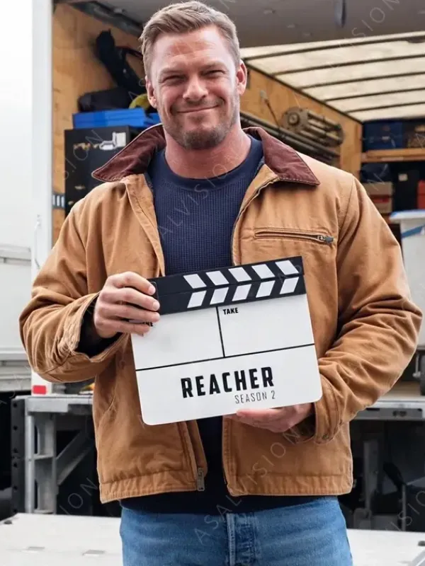 Asal Vision Cotton Jackets | Reacher Season 2 Jack Reacher Jacket Brown