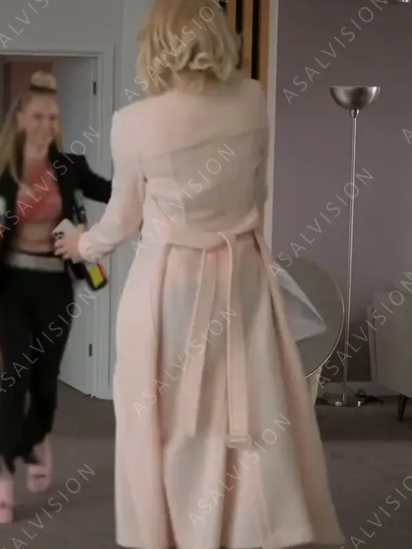 Asal Vision Women Coats | Rebecca Welton Coat Ted Lasso Pink