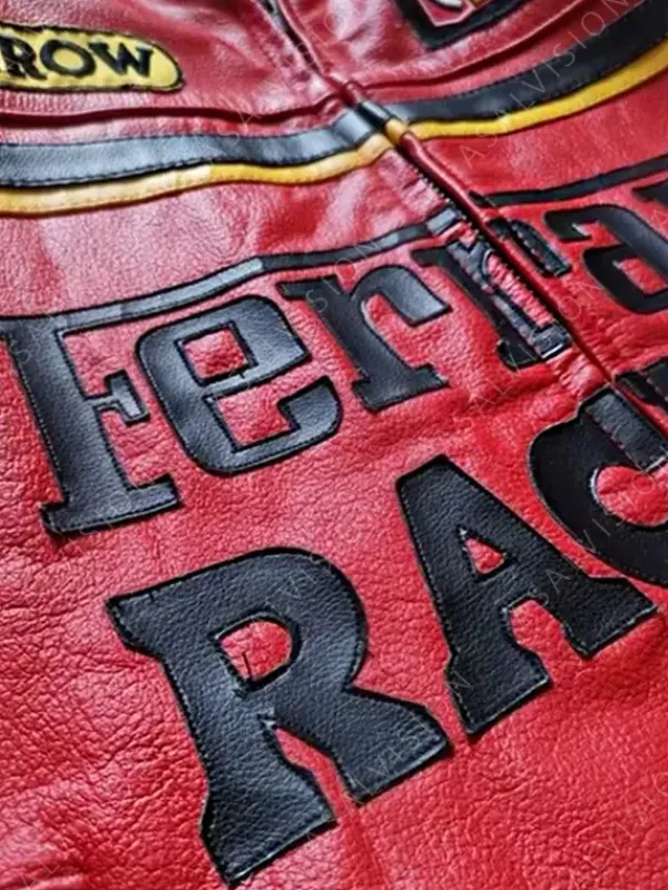 Asal Vision Biker Jackets | Ferrari F1 Racing Jacket Red